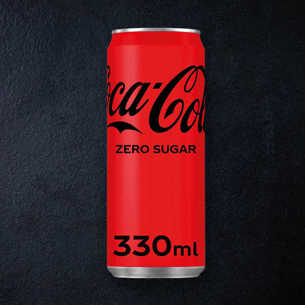 Can of Coca-Cola Zero 330ml