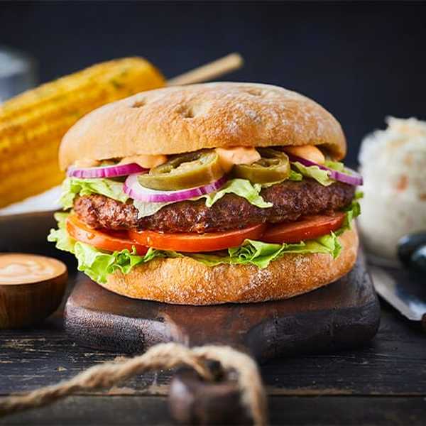 Jalapeño Burger Menu