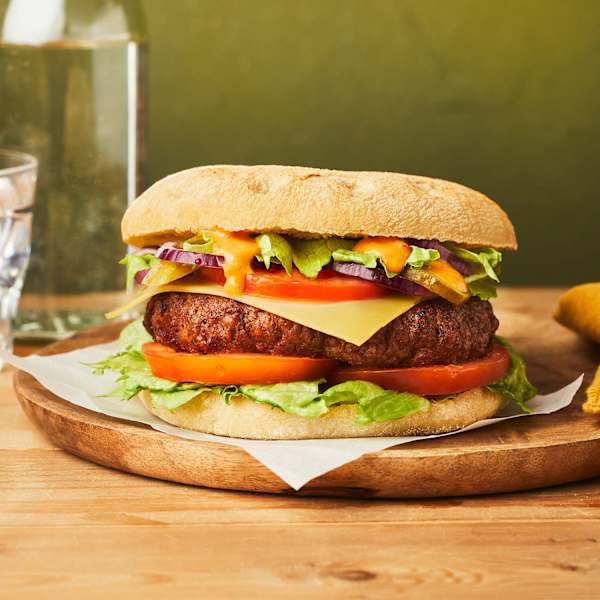 Vega Cheese Burger