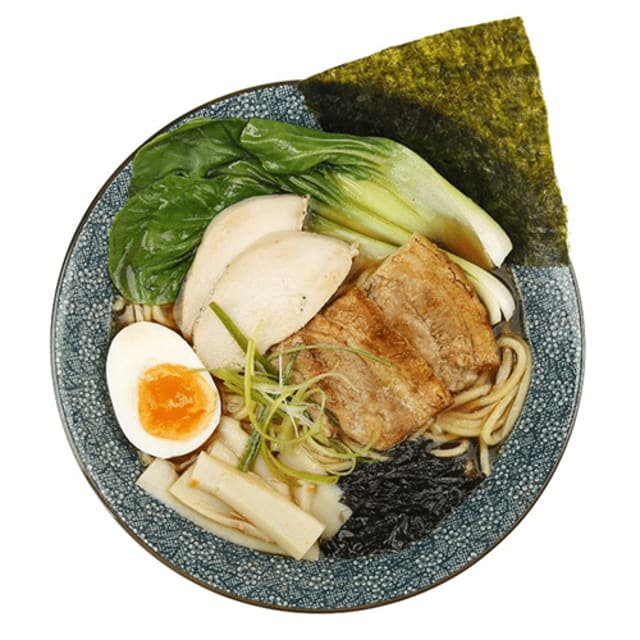 Varkensvlees en kip ramen