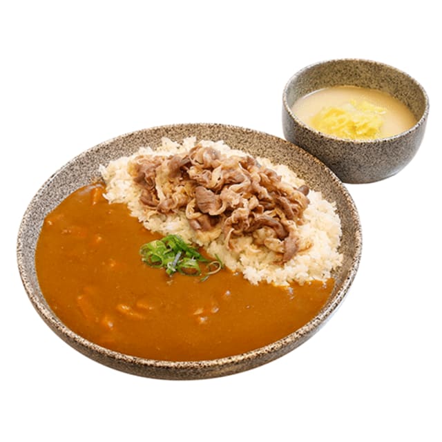 Curry rijst met beef