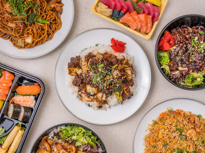 Noodles just shop eat
