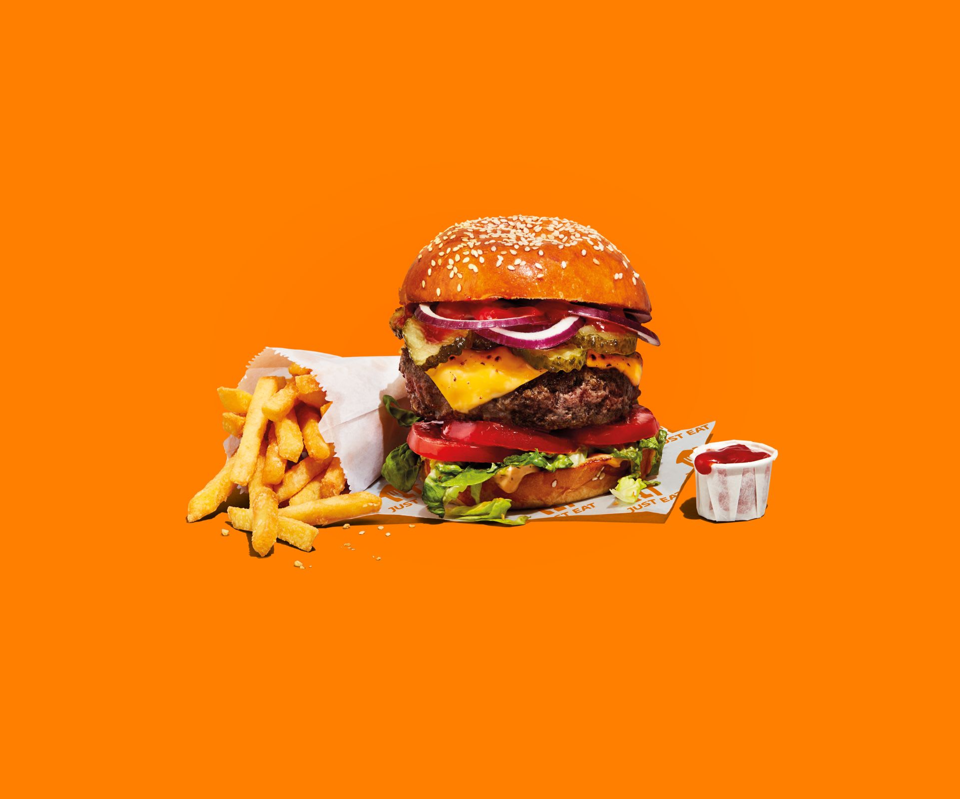 The good burger just eat online