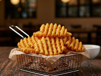 N12. Gofres Papas Fritas