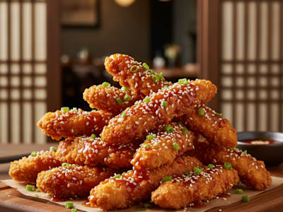 N9. Tenders con Salsa Tradicioal, 300gr