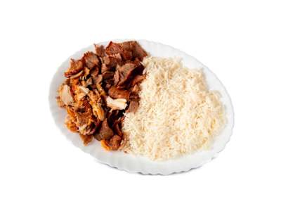 Plato Arroz con Carne