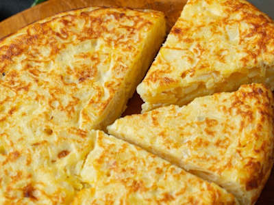 Tortilla Casera Tradicional sin Cebolla