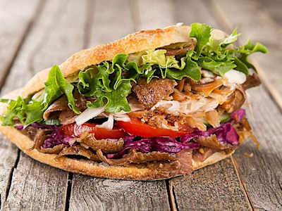 Döner Kebab de Ternera