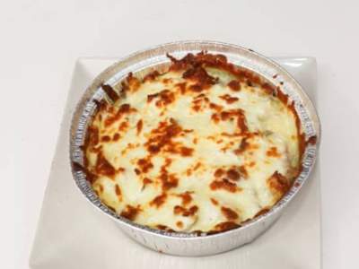 Plato gratinado crujiente