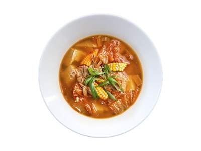 Sopa de Maíz con Carne de Cangrejo