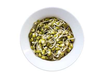 Brotes de Soja Salteadas