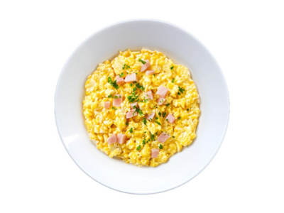 Huevos Revueltos con Jamón