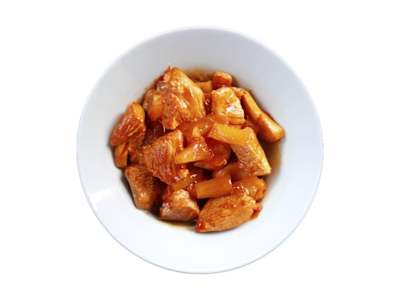 Pollo con Piña