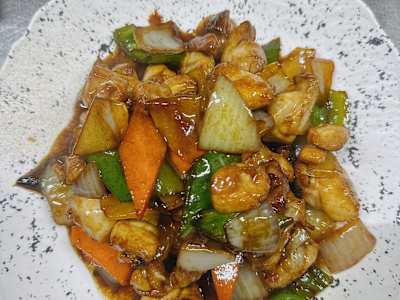 Wok de Verdura y Pollo