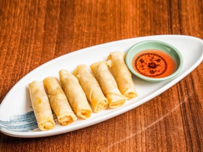 14a Mini rollitos de primavera vegetal (6u)