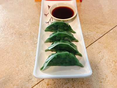 6d gyoza de verduras y fideos （5u）