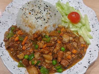 S3 Arroz con carne picada encima