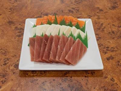 Sashimi Salmón, 5 Piezas