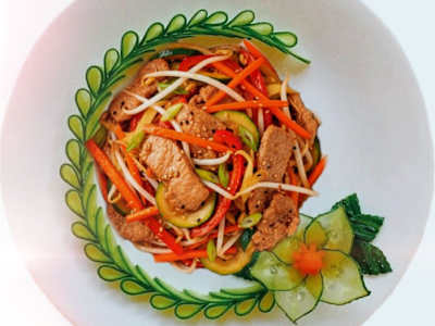 Chop Suey de Cerdo