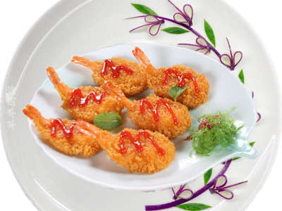 Gambas fritos 10uds