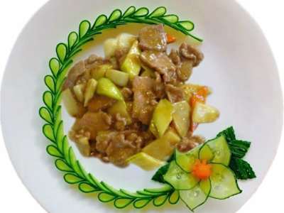 Ternera con Salsa Curry
