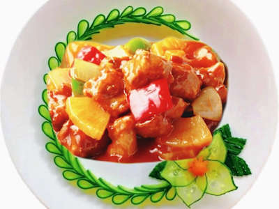 Costillas con Salsa Agridulce