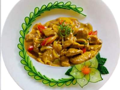 Cerdo con Curry