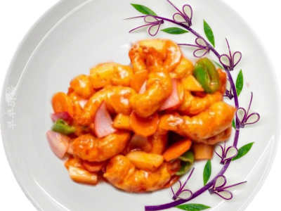 Gambas Agridulces