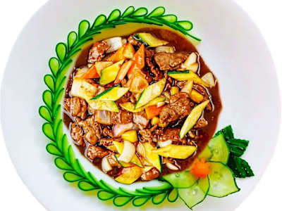 Ternera con Salsa de Ostras