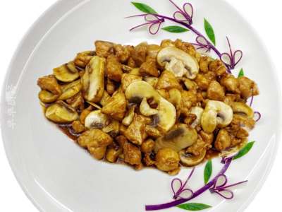 Pollo con Champiñones