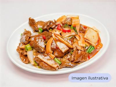 Ternera con Salsa Picante