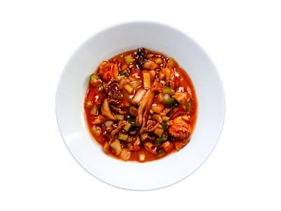 Calamares Gon Pao Picante