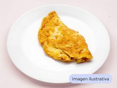 Tortilla con Gambas