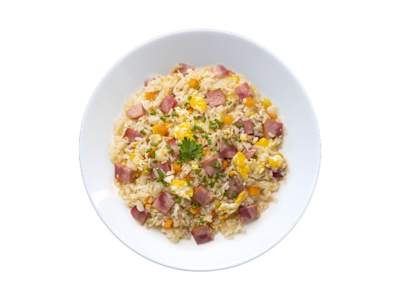 Arroz Frito con Tres Delicias