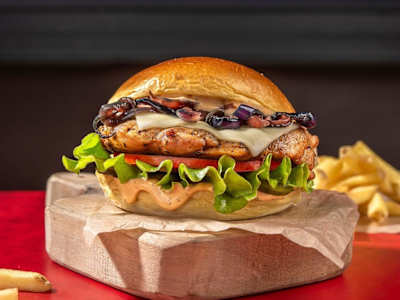 Grilled Chicken Burger