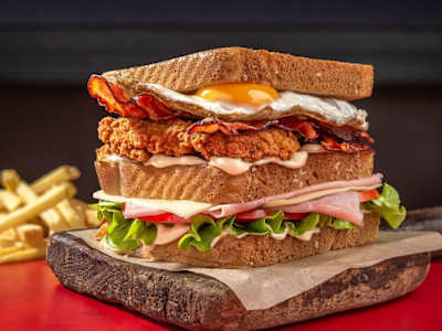 Crispy Club Sandwich
