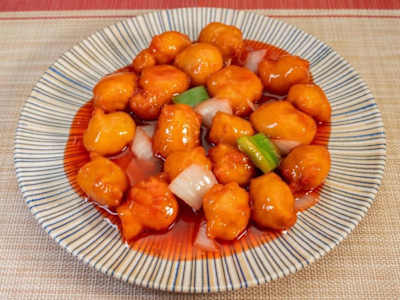Pollo con Salsa Agridulce