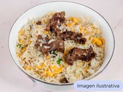 Arroz Frito con Ternera