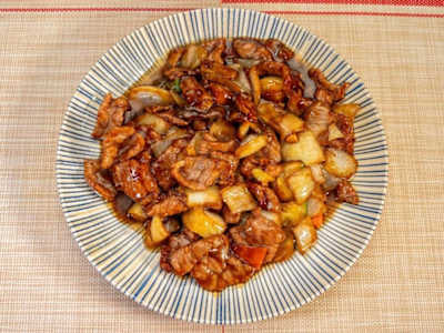 Ternera con Salsa de Ostras