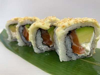 Salmón rollo