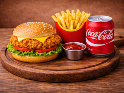 Combo @ Burger Crispy