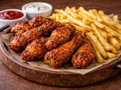 Alitas de Pollo, 8 Unidades