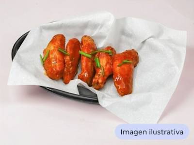 Alitas de Pollo con Barbacoa