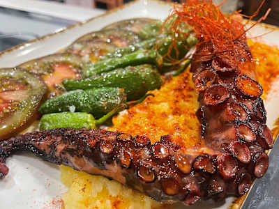 Pulpo a la parrilla