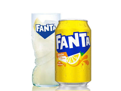 Fanta Limón, 33cl