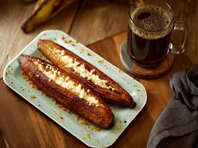 Plátano Maduro con Queso