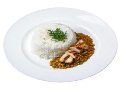 Arroz, Menestra y Pollo