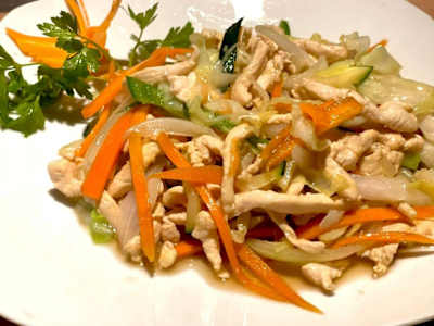 Pollo con Verduras