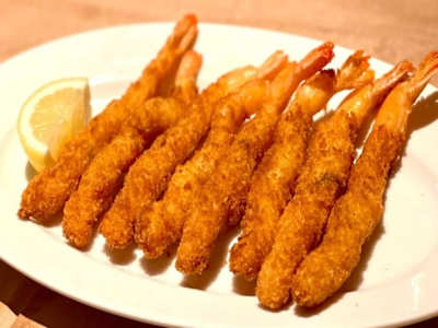 Langostinos Fritos, 8 Unidades