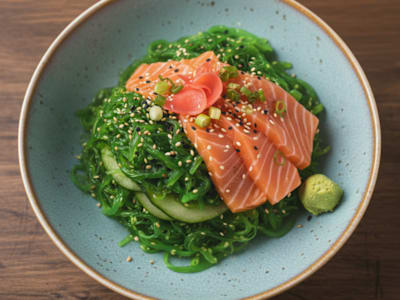 Wakame Salmón